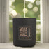 Mango Coconut 12oz Candle in Black by Moxie & Grace — a tropical blend of ripe mango, coconut milk, vanilla, and warm musk