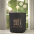 Peppermint Eucalyptus 12oz Candle in Black by Moxie & Grace — a crisp, invigorating blend of peppermint, eucalyptus, spearmint, and fresh herbs