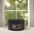 Very Vanilla 5oz Candle in Black by Moxie & Grace — a rich, warm blend of vanilla bean, tonka, caramel, and soft musk