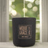 Very Vanilla 12oz Candle in Black by Moxie & Grace — a rich, warm blend of vanilla bean, tonka, caramel, and soft musk