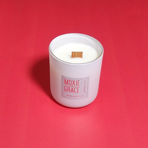 Woodland Snow Candle