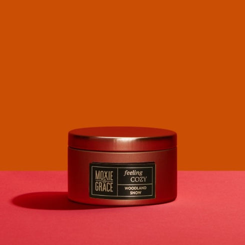 Woodland Snow Candle